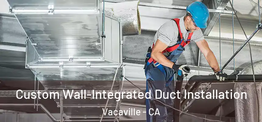  Custom Wall-Integrated Duct Installation Vacaville - CA