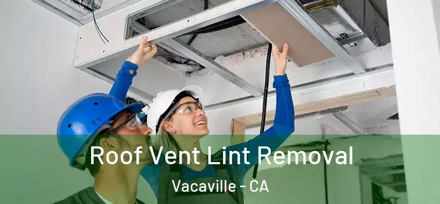  Roof Vent Lint Removal Vacaville - CA